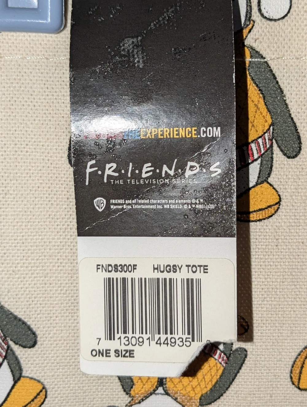 FRIENDS Hugsy the Penguin Canvas Print Bag - Picture 3 of 3